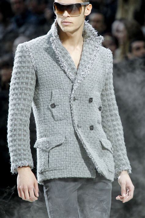 chanel coat mens|Chanel coat for men.